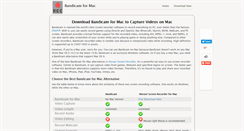 Desktop Screenshot of bandicamformac.com