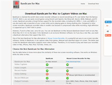 Tablet Screenshot of bandicamformac.com